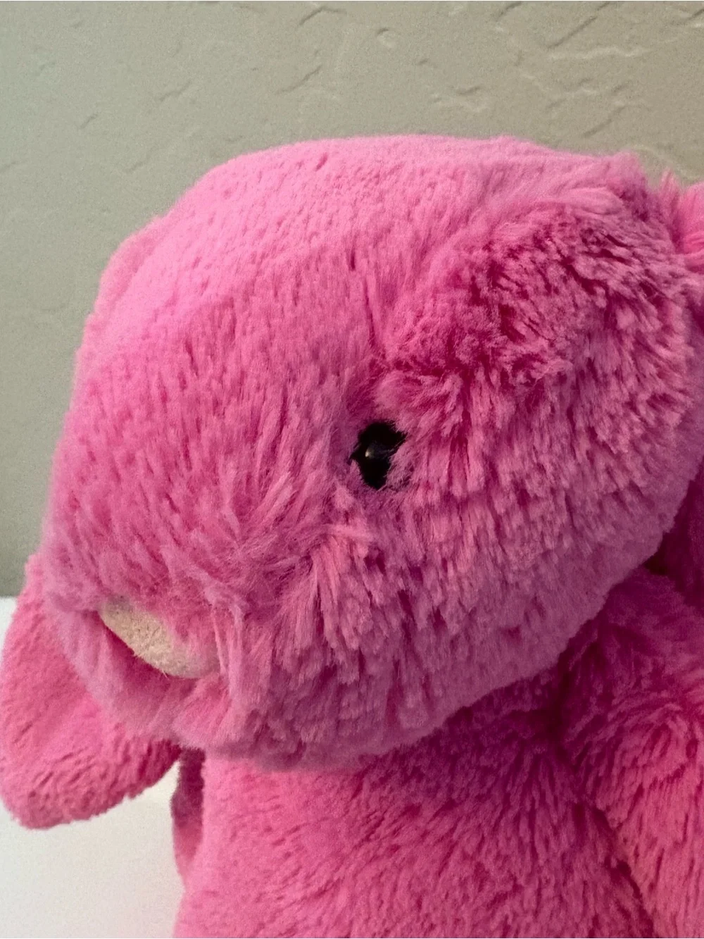 Jellycat bashful bunny hot pink medium 12 inch retired